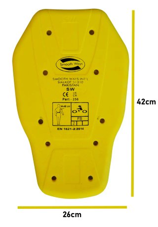 Espaldera Moto Nivel 2, Homologada CE + UK 42cm M