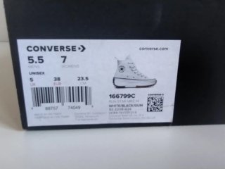 Converse Run Star Hike Blancas