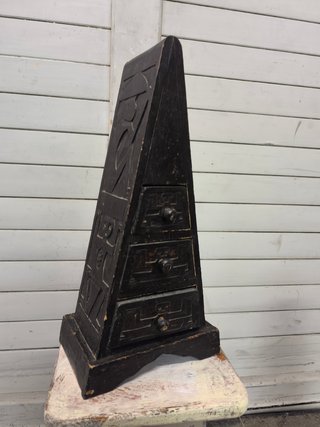 Estantería Vintage Madera Tallada
