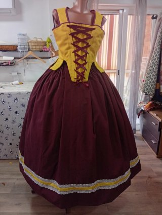 Traje Regional Huertana Fallera, nuevo