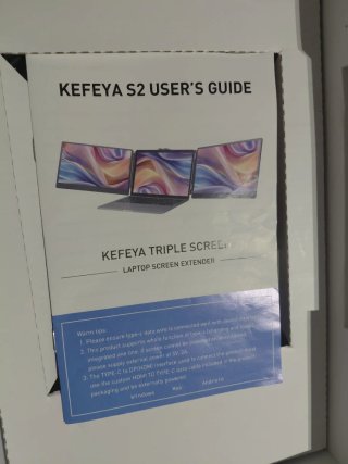 Pantalla Portátil Triple Kefeya S2