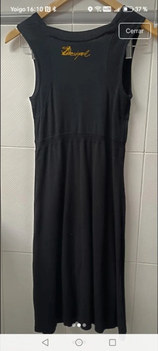 Vestido Desigual Talla S Punto Verano
