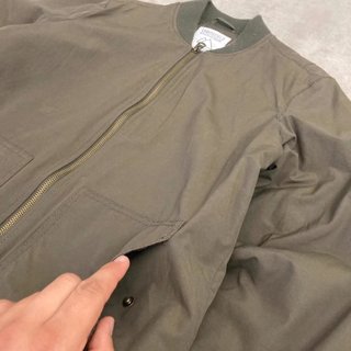 Chaqueta Bomber Springfield Verde Militar