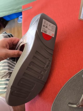 Sandalias FitFlop Talla 43 Plataforma