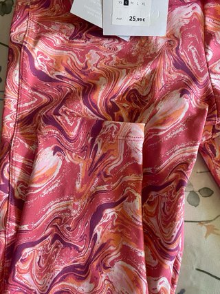 Leggings rosas S NUEVO