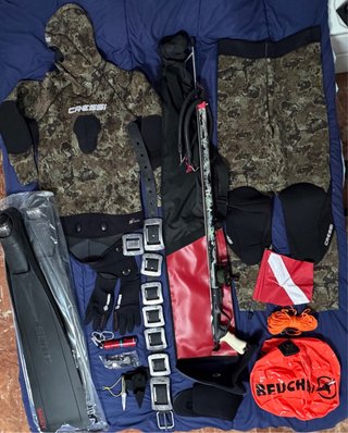 Equipo Buceo Completo CRESSI Casi Nuevo