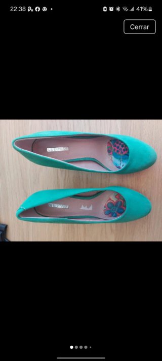 Zapatos verdes La Strada