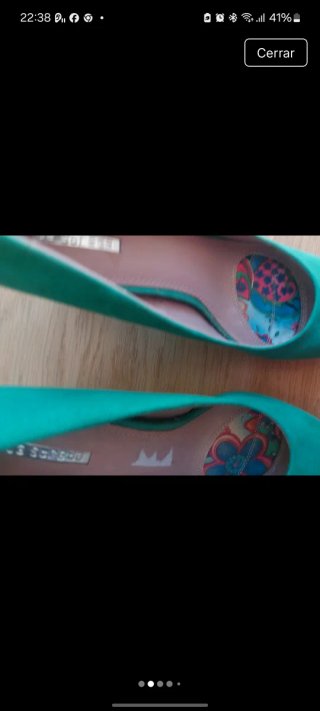Zapatos verdes La Strada