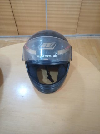 Casco de moto Vemar negro