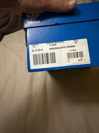 Adidas SL 72 OG W Marrón/Morado 41 1/2