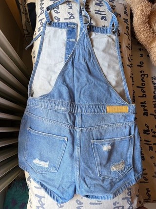 Peto vaquero corto Zara