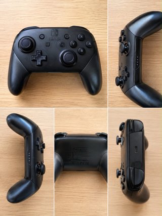 Mando Pro Nintendo Switch Negro