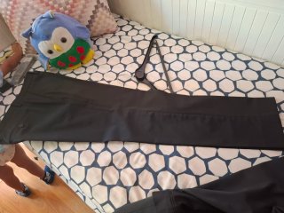 Traje Zara Negro Hombre Talla M Azul Marino