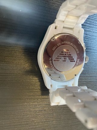 Orologio Originale Emporio Armani Ceramica Bianco