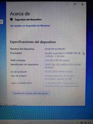 Ordenador Portátil ASUS (pantalla rota)