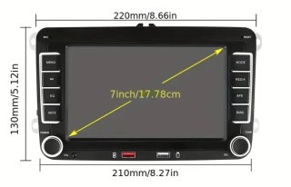 Radio Pantalla Coche Nueva