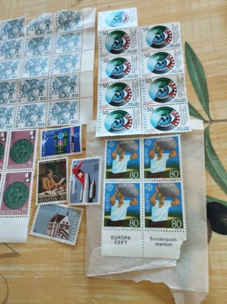 Lote Sellos Suizos Europa