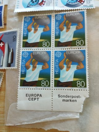 Lote Sellos Suizos Europa