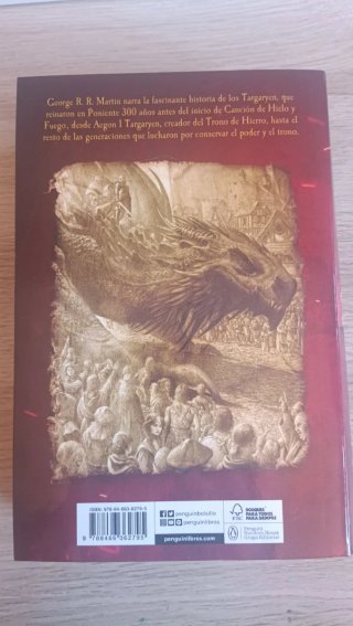 Fuego y sangre, Libro de George R. R. Martin