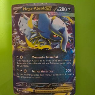 Carta Pokémon Mega-Absol EX 280 HP