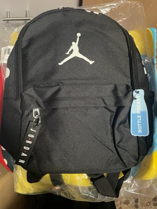 Mochila Jordan Negra Nueva con etiqueta