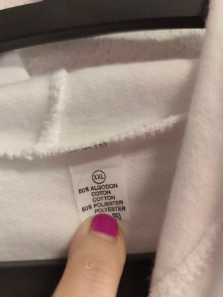 Sudadera Jack y Sally de chica talla XXL nueva.
