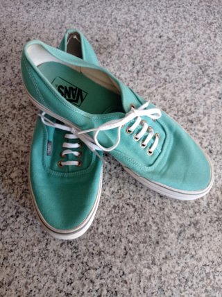 Zapatillas Vans Hombre Azul Verdoso