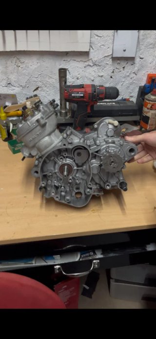 Motor Derbi Euro 3 con eje