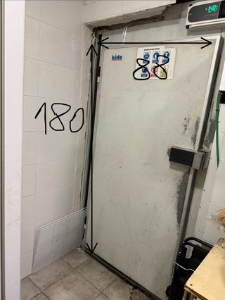 Cámara Frigorífica 180x200cm + Puerta
