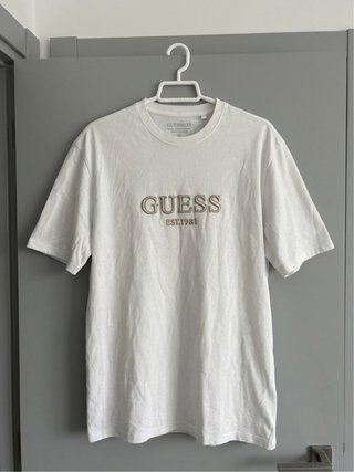 Camiseta Guess original Blanca Talla L
