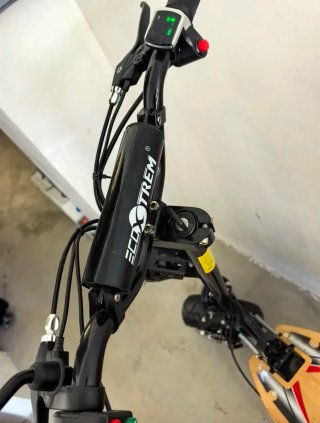 Patinete eléctrico con asiento. 2000w 2 vel