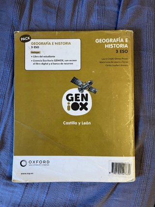 Libro Geografía e Historia 3o ESO