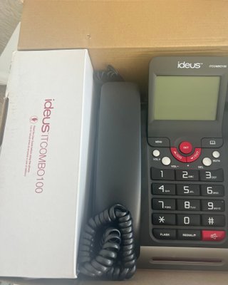 Teléfono Base + Terminal Inalambrico Ideus