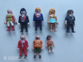 Lote 8 Figuras Playmobil Variadas
