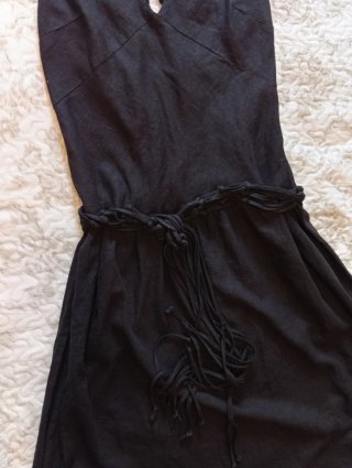 Vestido negro de C&A
