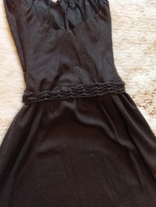 Vestido negro de C&A