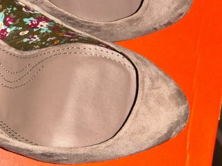Zapatos Zara Beige Tacon Floral
