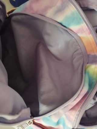 Mochila Totto Tie Dye Morada