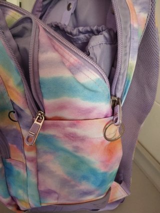 Mochila Totto Tie Dye Morada