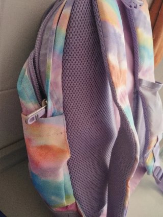 Mochila Totto Tie Dye Morada