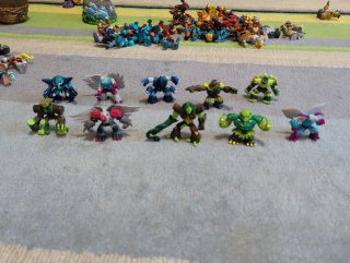 Pack 10 Figuras Gormiti
