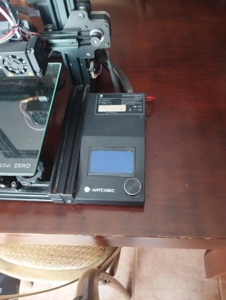 Impresora 3D Anycubic Negra y Roja