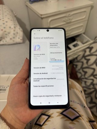 Xiaomi Redmi Note 10 Pro Blu Glaciare