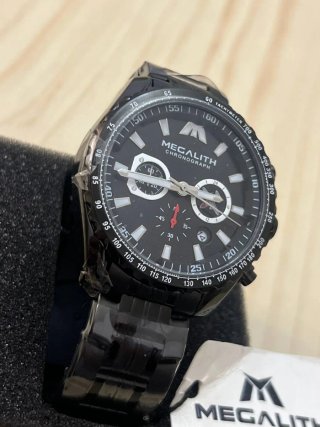 Reloj MEGALITH Cronógrafo Negro M8212M