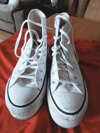 Botines Converse Blancos