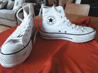 Botines Converse Blancos