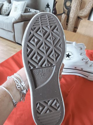 Botines Converse Blancos