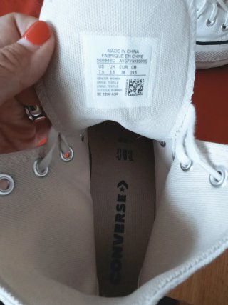 Botines Converse Blancos
