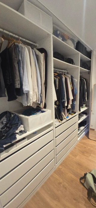 Armario Vestidor Pax Ikea Blanco