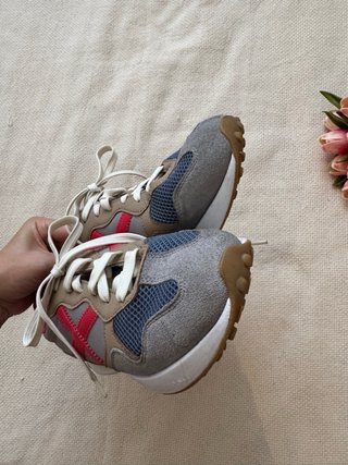 Zapatillas Munich Ante Talla 39 Color Gris